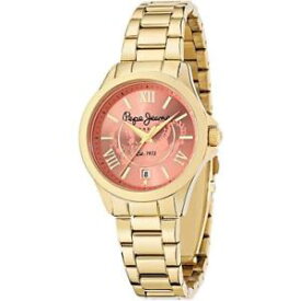 【送料無料】腕時計　ウォッチ　ジーンズゴールドロンドンorologio donna pepe jeans katy r2353114501 bracciale acciaio gold dorato london