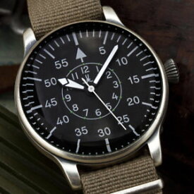 【送料無料】腕時計　ウォッチ　アラームドライバbig military aviation reloj pilotos b de observacin fuerza area 42mm