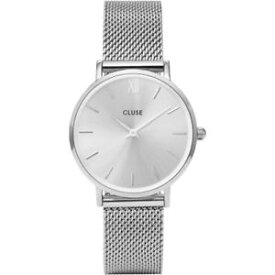 【送料無料】腕時計　ウォッチ　ラシルバーメッシュレディースヌオーヴォorologio cluse cl30023 minuit donna silver mesh acciaio 33mm ladies nuovo medio