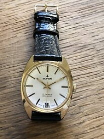 【送料無料】腕時計　ウォッチ　ビンテージジュエリースイスアラーム17 joyas vintage hombres reloj buren hecho en suiza