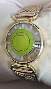 yzrv@EHb`@_S[hjuvenia orologio da polso acciaio, oro movimento meccanico a vista 30mm