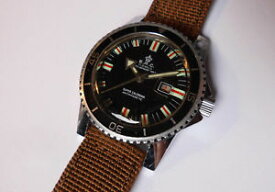 【送料無料】腕時計　ウォッチ　クロックワークビンテージダイバーアラームvieja hermosas seores erc reloj nutico 38mm funcionan vintage 60er diver reloj