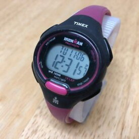 【送料無料】腕時計　ウォッチ　ピンクブラックデジタルアラームストップウォッチクォーツtimex ironman mujer rosa negro alarma digital cronmetro reloj de cuarzo horas ~