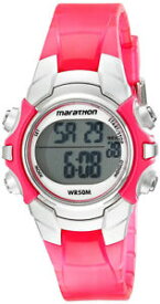 【送料無料】腕時計　ウォッチ　マラソンナイトライトピンクデジタルクロックtimex mujer marathon 50m digital luz nocturna rosa resina reloj t5k808