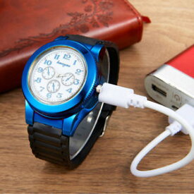 【送料無料】腕時計　ウォッチ　カジュアルメンズクォーツビジネスマンィスオプション16 optional 2 in 1 casual usb lighter mens quartz wristwatches with windproo