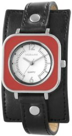【送料無料】腕時計　ウォッチ　クオーツアナログアラームreloj pulsera de cuarzo de cuero metal analgico rojo marrn blanco reloj x195021100135