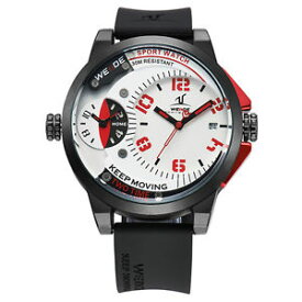 【送料無料】腕時計　ウォッチ　ファッションシリコンアナログウォッチweide uv1501 fashion men two eyes waterproof silicone analog watch