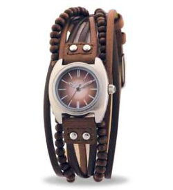 【送料無料】腕時計　ウォッチ　ブラウンベルトブラウントンスフィアクロック￥kahuna mujer esfera marrn reloj con correa de mltiples tanga marrnkls0083lpvp 35