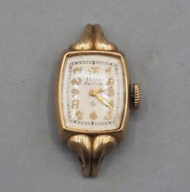 【送料無料】腕時計　ウォッチ　デラックスクラウンビンテージグアテマラvintage elgin deluxe corona reloj de pulsera mujer 10k gt