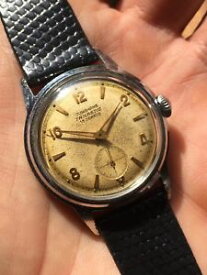 【送料無料】腕時計　ウォッチ　ビンテージアラームjunghans trilastic 5060s reloj para hombres vintage