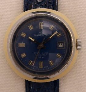 �y���������z�r���v�@�E�H�b�`�@�A���[���N���b�N�R���`�l���^���r���e�[�W�u���X���b�gcontinental reloj hombre reloj de pulsera vintage 70 aos l