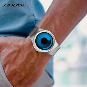 �y���������z�r���v�@�E�H�b�`�@�o�[���[�g��sinobi reloj elegante y futuristahombresmujeres, resistente al agua 3 bar30m