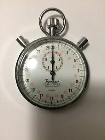 【送料無料】腕時計　ウォッチ　タイマストップウォッチhanhart industriacronmetrostopwatch 110 sec amp; 15 min 1960er aos