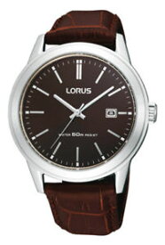 【送料無料】腕時計　ウォッチ　アラームレザーストラップlorus hombre reloj correa de cuero lnp rh925bx9