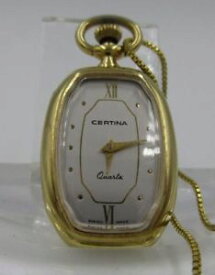 【送料無料】腕時計　ウォッチ　ビンテージタグホイヤーフォーミュオーツネックレスアラームl194 vintage certina cuarzo collar reloj
