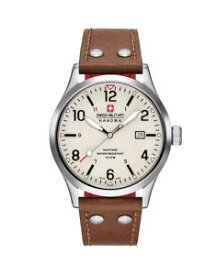 【送料無料】腕時計　ウォッチ　スイスアラームアナログswiss military hanowa undercover reloj hombre 642800400205 analgico de cuero marrn