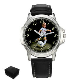 【送料無料】腕時計　ウォッチ　カスタムサッカーreloj pulsera para hombre personalizado tu hijo, amigo jugador de ftbol regalo grabado