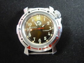 【送料無料】腕時計　ウォッチ　ボストークドルフィンソvostok reloj de pulsera dolphin funcionan urss 34mm