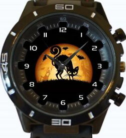 【送料無料】腕時計　ウォッチ　ハロウィンスポーツgato negro halloween fullmoon nuevo serie gt reloj de pulsera deportivo gb