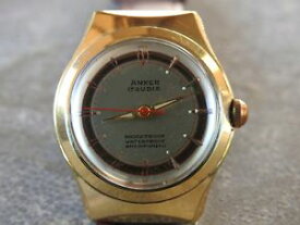 【送料無料】腕時計　ウォッチ　アンカーハウビンテージウォッチanclaje geniales hau 17 jewelsgerman vintage watch