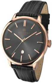 【送料無料】腕時計　ウォッチ　ブラックベルトビンテージナイツグアーガムaccurist 7013 negro vintage correa fecha reloj de 50 m wr caballeros 2 ao guar rrp 7999