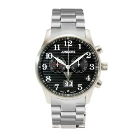 【送料無料】腕時計　ウォッチ　ジュアニークオーツクロノグラフブラックjunkers iron annie ju52 cuarzo, 6686m2, chronograph, negro