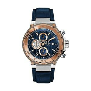 �y���������z�r���v�@�E�H�b�`�@�R���N�V�����N���m�O���t�s���Nreloj para hombres coleccin guess gc audaz azul crongrafo tono rosa dorado x56011g7s