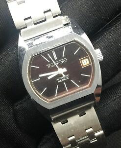 yzrv@EHb`@e~h[Be[WA[thermidor vintage watch reloj funcionando automatic 28,5 mm