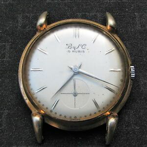 �y���������z�r���v�@�E�H�b�`�@���B���e�[�W�X�C�Xvintage gentleman 1960s dyle watch movement as 1130 reloj uhr horloge swiss
