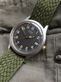 【送料無料】腕時計　ウォッチ　ビンテージコイルクロックvintage yema militar reloj de acero mano de la bobina 36,15mm