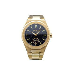 �y���������z�r���v�@�E�H�b�`�@���f�B�[�X�S�[���h�_�X�g�S�[���h�X�e�����X�X�g���b�v�X�`�[��reloj de cuarzo seoras de oro polvo balticus oro pvd acero inoxidable con correas de 2