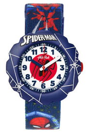 【送料無料】腕時計　ウォッチ　アクションスパイダーマンウォッチreloj de flik flak spiderman en accin flsp012