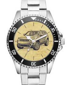 【送料無料】腕時計　ウォッチ　ジープグランドチェロキーアラームkiesenberg reloj 20161 con motivo de coche para jeep grand cherokee conductor