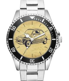 【送料無料】腕時計　ウォッチ　フィアットドライバーアラームkiesenberg reloj 20122 con motivo de coche para fiat 500 conductores