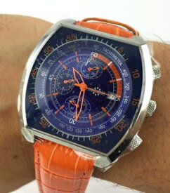 【送料無料】腕時計　ウォッチ　デザインクロノセクターミリウォッチwatch chronostar design sector chrono orologio oversize 45mm movimento os10 nos