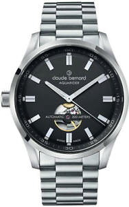 �y���������z�r���v�@�E�H�b�`�@�N���[�h�x���i�[���X�|�[�c�I�[�v���n�[�gclaude bernard sporting soul aquarider open heart automatic 85026 3m nv