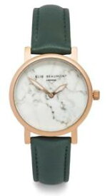 【送料無料】腕時計　ウォッチ　アラームエリーカララピンクゴールドフィールドナパreloj mujer elie beaumont carrara oro rosa mrmol esfera sage napa leatherstrap