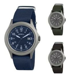 【送料無料】腕時計　ウォッチ　ネロブルバードキャンバススポーツorologio uomo breil army tessuto cordura nero verde blu wr 50mt canvas sport man