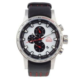 【送料無料】腕時計　ウォッチ　カッパネロロッソorologio multifunzione uomo kappa kp1434mb pelle acciaio bianco nero rosso