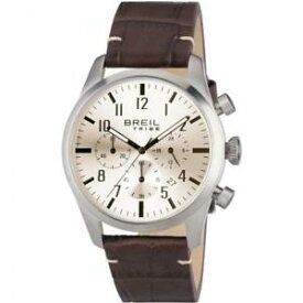 【送料無料】腕時計　ウォッチ　アラームクラシッククロノレザーブラウンベージュreloj hombre breil tribe classic elegance ew0228 chrono cuero brown beige