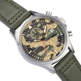 【送料無料】腕時計　ウォッチ　クロノグラフカムフラージュカムフラージュクロノorologio uomo avi8,cronografo militare,aviator,mimetico,camouflage,chrono,299