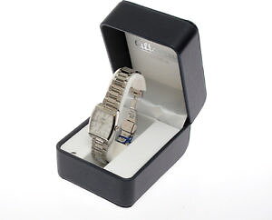 �y���������z�r���v�@�E�H�b�`�@���f�Baltanus, orologio al quarzo per lady in acciaio, carr ref16105b, datario d39