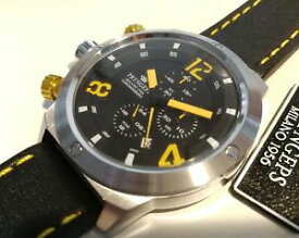 【送料無料】腕時計　ウォッチ　クロノグラフカサビッグサイズorologio uomo pryngeps,cronografo,cassa big size xl 48 mm,polso destro,mancino