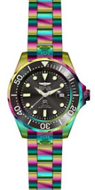 【送料無料】腕時計　ウォッチ　プロダイバーアラームステンレススチールinvicta hombres pro diver automtico 300m iridiscente reloj acero inoxidable