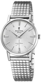 【送料無料】腕時計　ウォッチ　エキストラウォッチシルバーステンレススチールreloj mujer festina extra f202561 de acero inoxidable plateado