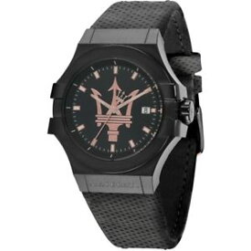 【送料無料】腕時計　ウォッチ　マセラティマセラティマセラティマセラティポテンザクールmaserati orologio maschile maserati r8851108016 potenza pelle nero garanzia cool