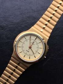 【送料無料】腕時計　ウォッチ　デジタルクォーツnos junghans gold reloj watch vintage quartz digital no funciona