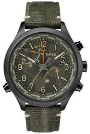 【送料無料】腕時計　ウォッチ　ウォーターベリーアラームtimex reloj de tela waterbury world time 43mm tw2r43200vq relojes 13