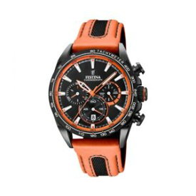 【送料無料】腕時計　ウォッチ　ウォッチクロノグラフオレンジfestina reloj hombre f203515 chronograph naranjanegro