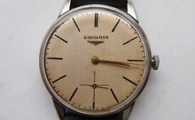 【送料無料】腕時計　ウォッチ　ロンジンバイヴィンテージアラームreloj longines, 35mm reloj de pulsera, vintage reloj hombre